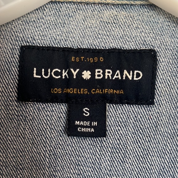 Lucky Brand Womens Jean Jacket - Picture 2 of 5